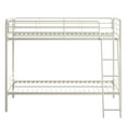 thumbnail image 3 of Chelsea Lane Elise Twin over Twin Metal Bunk Bed, White, 3 of 7