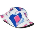 thumbnail image 2 of ZICANCN Bucket Hat -Graffiti Camouflage Unisex Print Double-Side-Wear Bucket Hat for Fishing Beach Outdoor, 2 of 5