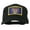 Black, variant on Utah State High Profile Patch Cap - Navy OSFM