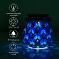 thumbnail image 7 of WONDER GARDEN Mosaic Outdoor Solar Lights-  Waterproof and durable 360° Wide Angle Solar Hanging Light - Create a warm and comfortable home-Patio Decor for Garden Yard Backyard Porch Table Pathway, 7 of 7