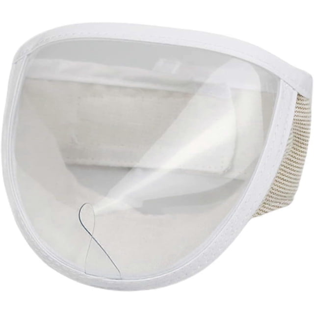 M Breathable Mesh Cat Muzzle with Adjustable Buckle to Prevent Biting Barking and Chewing
