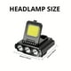 thumbnail image 5 of Lámpara LED COB con carga USB, linterna para acampar, Clip de tapa ajustable para senderismo, pesca JShteea  El nuevo, 5 of 5