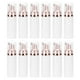 thumbnail image 1 of 12 botellas vacías de 30 ml para espuma limpiadora facial, dispensador portátil de viaje, 1 of 7