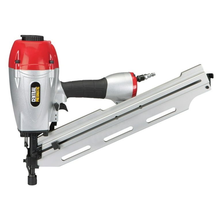 Central Pneumatic 28 Angle Clipped Head Framing Air Nailer 90 120 PSI