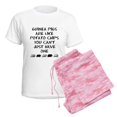 thumbnail image 6 of CafePress - Guinea Pigs Are Like Potato Chips Pajamas - Women's Short Sleeve Print T-Shirt and Pants Light Cotton Pajama Set, 6 of 7