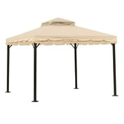 Garden Winds Replacement Canopy Top Cover Compatible with The Purple Leaf ZYRP1010 10x10 Gazebo - Riplock 350