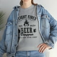 thumbnail image 7 of I Light Fires and Make Beer Disappear What's Your Superpower Shirt -ID: 599, 7 of 7