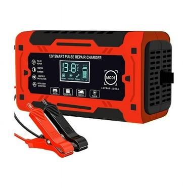 BC Smart 2000+ 12V 2.0A Intelligent Battery Charger & Maintainer – 8-Step Automatic, Desulfator, For Cars, Motorcycles, ATVs