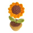 thumbnail image 2 of Flores hechas a mano BLESIY centro de mesa maceta adornos de escritorio, 2 of 8