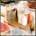 thumbnail image 4 of 2 Pcs Seasoning Jar Plastic ContainerSeasoning Bottle Spice Organizer Outdoor Camping Seasonins Containers Kitchen Gadget Sets, 4 of 7