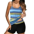thumbnail image 2 of Itsame Swimsuits for Womens Sets, Printed Sweatshirts Blue, 2 of 9