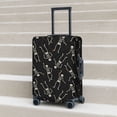 thumbnail image 5 of Travel Luggage Cover Protector - Happy Skeletons Dancing Anti-Scratch Suitcase Covers Fits 18-32 Inch Luggage, 5 of 5