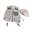 thumbnail image 4 of Kits de explorador para niños, chaleco y sombrero, juguete educativo científico, kits de aventuras al aire libre, actividades al aire libre para niños, 4 of 8