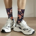thumbnail image 6 of Haiem Leopard Print Pattern Crew Socks – Soft & Durable Moisture-wicking Socks, Stay-Up Fit for Business, Work, and Casual Wear Size 5-11, 6 of 6