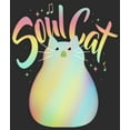 thumbnail image 2 of Women's Soul Jazz Cat Graphic Tee Black Small, 2 of 4