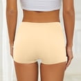 thumbnail image 4 of Women High Waist Seamless Panties Soft Comfortable Breathable Underwear Stretchable No Show Briefs for Daily Wear, 4 of 5