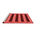 thumbnail image 2 of Ahgly Company Machine Washable Indoor Rectangle Abstract Red Modern Area Rugs, 2' x 5', 2 of 4