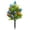 A, variant on Hometravel Easter Eggs Ground Decorations Bouquets, Foam Egg Outdoor Yard Stakes with Floral Accent, Spring Holiday Garden Ornament for Patio Lawn way Front Porch Display