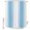 Sky blue white, variant on Shower Curtains for Bathroom, Coral Red White Waterproof Fabric Shower Curtain, Modern Gradient Vertical Stripes Geometric Decorative Bathroom Curtain for Bathtub, 36"x72", No Hooks Included