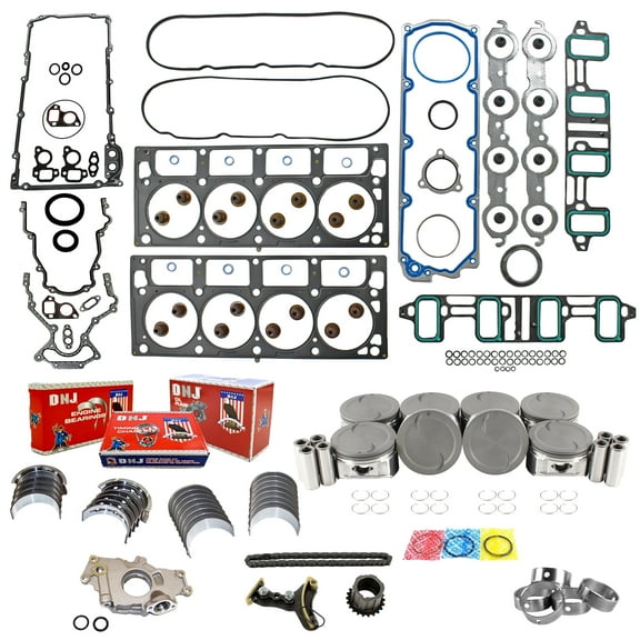 DNJ EK3216M Master Engine Rebuild Kit Fits Cars & Trucks 2007-2016 Chevrolet 6.0L V8 16V OHV 5967cc