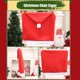 thumbnail image 4 of Cubierta de silla de Navidad Protección de sillas de decoración de Navidad no tejida Leyfeng  Pantalla, 4 of 7