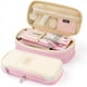 thumbnail image 1 of Estuche grande para lápices, estuche para bolígrafos, bolsa de almacenamiento grande para oficina, universidad, estuche organizador para estudiantes, color rosa, 1 of 4
