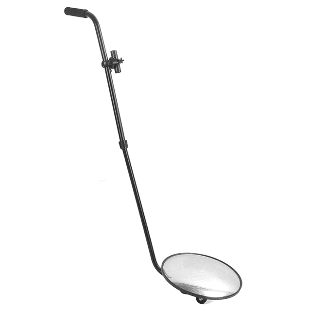 Undercarriage ,Magnifying Under Vehicle Inspection Security Mirror Waterproof Foldable Adjustable Angle