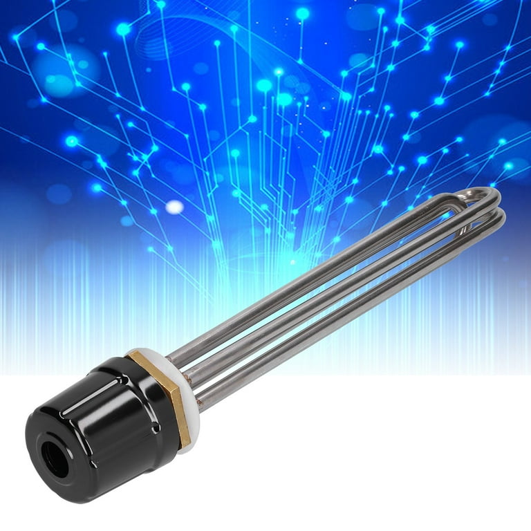 Electric Heating Rod, Waterproof Boiler Submersible Water Heater Insulation  With Silicon Sealing Gasket For Steam Table For Incubator For Greenhouse  9KW 1.5in BSP - Walmart.com