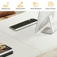 thumbnail image 6 of Tribesigns Modern Executive Desk, 70.9" Large Office Computer Desk, Conference Table Meeting Room Table, Simple Workstation Business Furniture for Home Office, White, 6 of 8