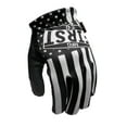 thumbnail image 2 of First Mfg Co - Clutch - Men's Motorcycle Biker Riding Black Leather Gloves - Large - Stretch Polyester, 2 of 7