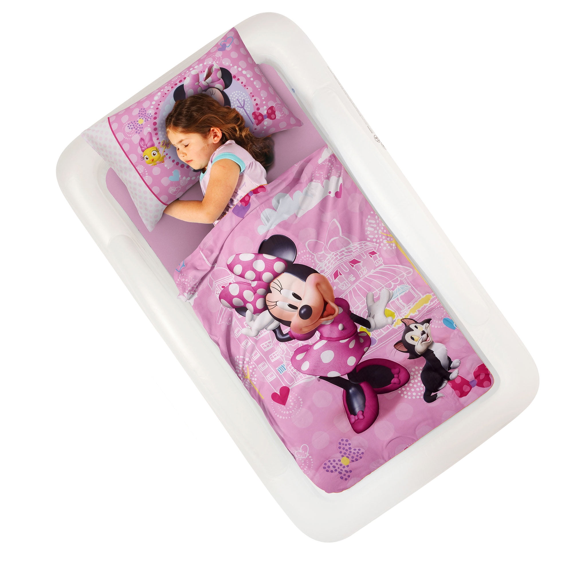 The Shrunks Inflatable Toddler Travel Bed Portable Kids Air Mattress