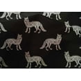 thumbnail image 4 of oneOone Cotton Silk Fabric Fox Block Print Fabric By The Yard 42 Inch Wide, 4 of 4