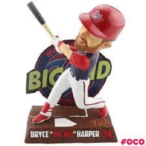 BRYCE HARPER WASHINGTON NATS NICKNAME BOBBLEHEAD BIG KID