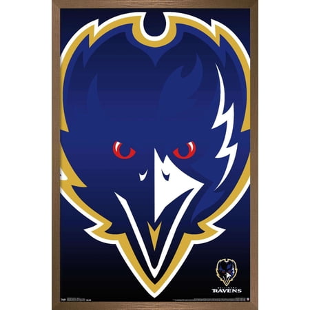 NFL Baltimore Ravens – Logo 14 Wall Poster 14.725 x 22.375 Framed NFL Baltimore Ravens – Logo 14 Wall Poster 14.725 x 22.375 Framed
