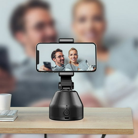 on Clearance Auto Tracking Phone Holder - Auto Face Tracking Tripod for Most Phone | 360-Degree Face Tracking Phone Holder | Motion Sensing Phone Stand and More in Clearance