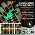 thumbnail image 2 of Halloween Nail Stickers, Glow in the Dark DIY Nail Art for Party Decorations, 2 of 7