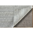 thumbnail image 4 of Feizy Limerick Modern Solid, Gray/White, 3'6" x 5'6" Accent Rug Eco Friendly Easy Care Kid Friendly Casual Stripes Floor Rug for Living room Bedroom, 4 of 8