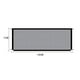 thumbnail image 2 of Puerta de malla plegable Colco para perros Valla de seguridad para interiores y exteriores Negro 180x72cm, 2 of 8