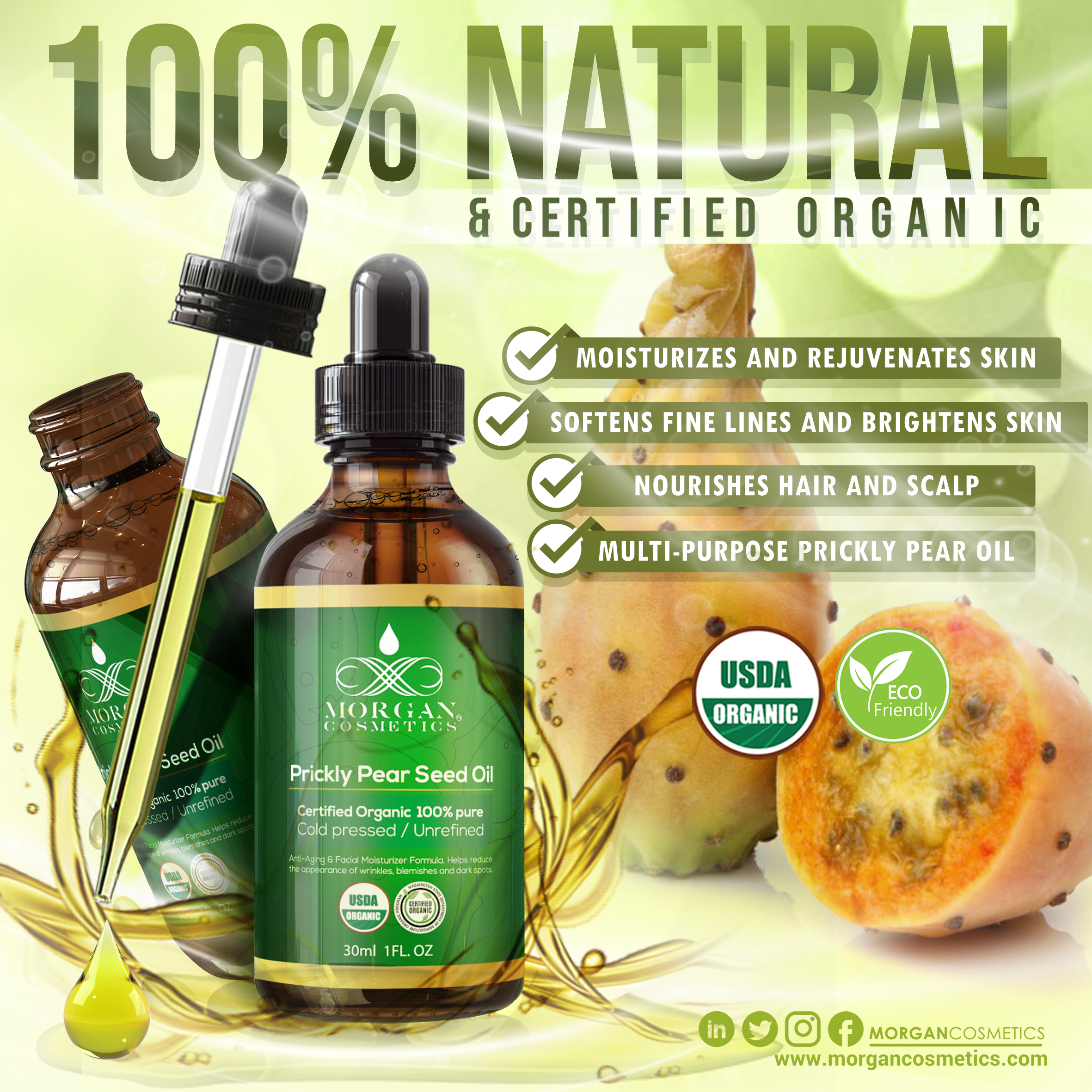 Prickly Pear Oil, a Nutrient Rich Botanical Oil for Dark Spots – Sanctuary  Spa Houston