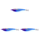 thumbnail image 1 of Señuelo Pesca Luminoso Anzuelos Calamar Anzuelo Artificial Cebos Jigging () Azul, 1 of 4