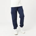thumbnail image 2 of Zshosam Athletic Joggers for Boys Boys Sweatpants Active Jogger Pants for Kids Size 6T 7T,(Dark Blue 6-7 Years), 2 of 4