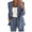 Blue, variant on Clothing 2025!Women's Trousers Suit Two Piece Lapels Suit Set Office Business Long Sleeve Button Formal Jacket + Pant Suit Slim LooseTrouser Jacket Suit Jacket Suit