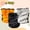 Yellow/Gray/Black-Female, variant on FanciHommie 3-Pack Reusable Female Dog Diapers with Adjustable Hook-and-Loop Tape, Ripstop Outer & Absorbent Lining,M Red/Teal/Pink