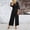 Black2, variant on Women'S Jumpsuits Formal Sleeveless Short Sleeve 2026 Wide Leg Pant One Piece Jumpsuits V Neck Elastic Waist Baggy Overalls Walking Clothes For Wedding Travel Casual S