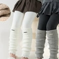 thumbnail image 6 of KAUOD Toddler Girls Thermal Leggings Fleece Thick Winter Tights Kids Stretchy Soft School Dance Casual Leggings Bottom, 6 of 6