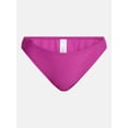 thumbnail image 5 of Time and Tru Women's Low Rise Bikini Bottoms, Sizes XS-XL, 5 of 5