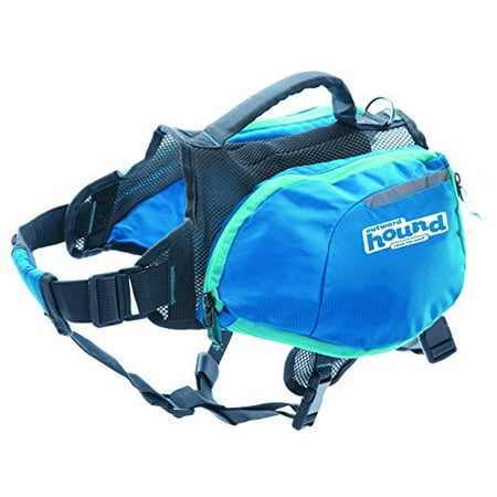 Outward Hound DayPak Dog Backpack Adjustable Saddlebag Style Hiking Gear for Dogs, Large, Blue ...