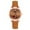 Brown, variant on Women's Fashion Watch, Elegant Quartz Wristwatch with Stainless Steel Bracelet, Ladies Casual Watch Accessory for Daily Wear and Holiday Gifting, White