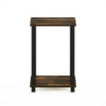 thumbnail image 3 of Furinno Besi No Tools Assembly Industrial Style End Table, Amber Pine, 3 of 5
