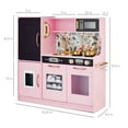 Best Choice Products Pretend Play Kitchen Wooden Toy Set for Kids w
